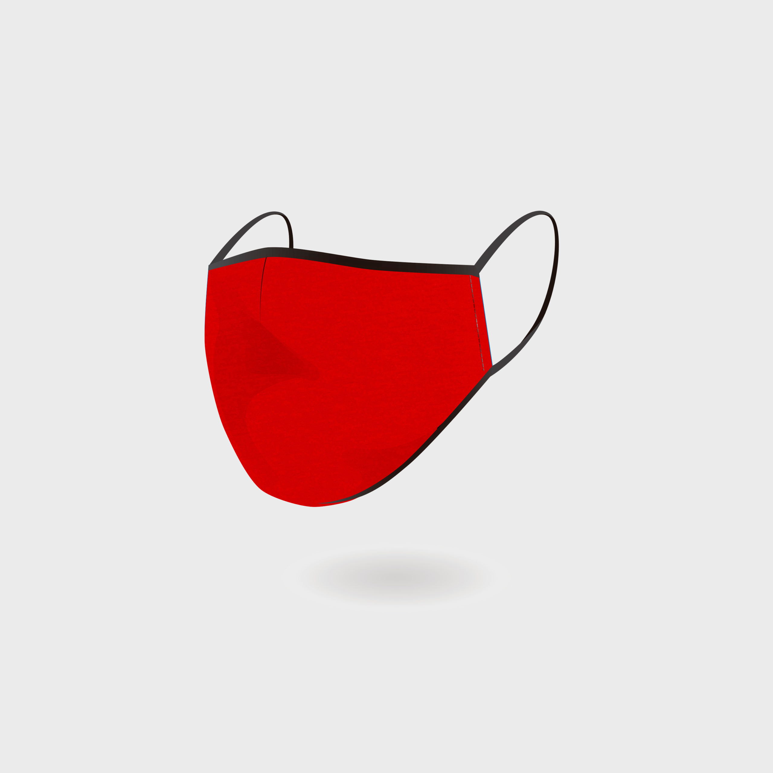 KIDS MASK RED